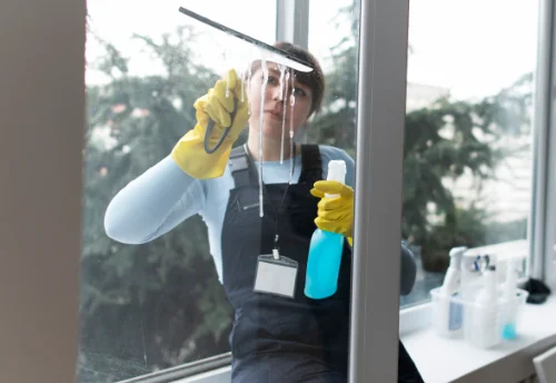 Nettoyage de vitres intérieures et extérieures à Vigy
